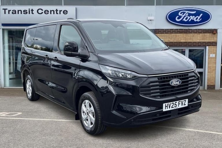 2025 Ford Transit Custom 320 Limited L1 SWB Double Cab In Van FWD 2.0 EcoBlue 136ps REVERSE CAMER...