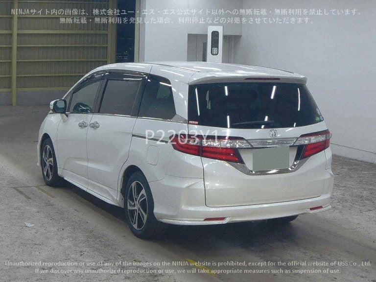 Honda odyssey 2.4 auto g euro pack 40k miles jap import 4.5 grade 2015 due feb
