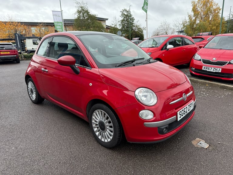 2012 Fiat 500 1.2 Lounge Hatchback 3dr Petrol Manual Euro 4 (69 bhp) Petrol