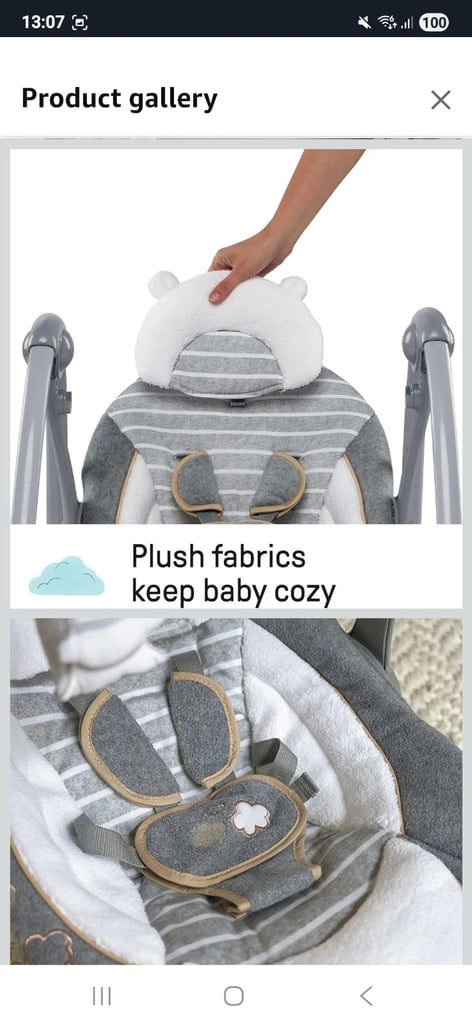 Ingenuity Swing 'n Go Portable Swing