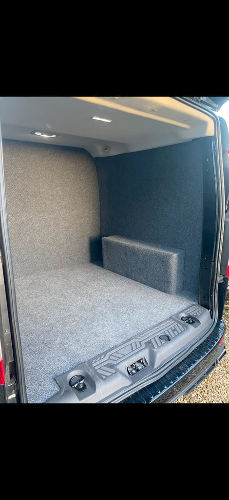 Ford transit custom tourneo  LWB carpeted ply lining kit