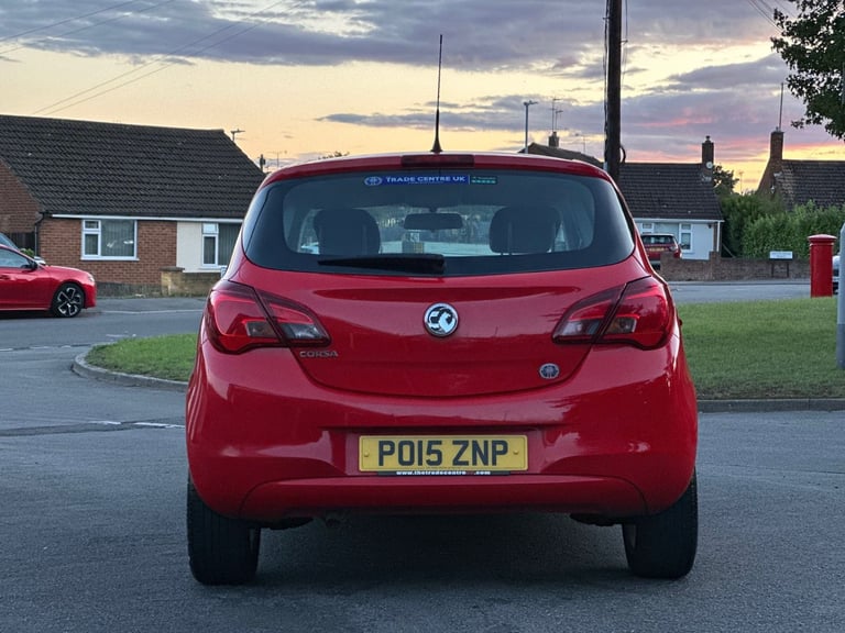 image for VAUXHALL CORSA 1.4 PETROL RED MANUAL 2015 LOW MILEAGE 63,000 LONG M.O.T EXCELLENT CONDITION