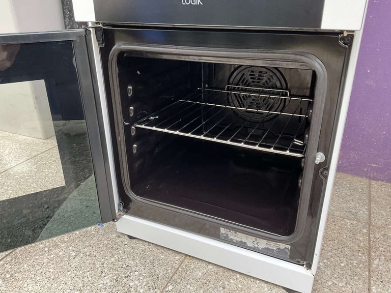 Logik 500 white electric cooker with 6mths warranty (4804)
