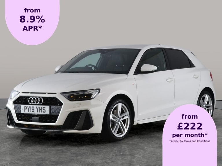 image for 2019 Audi A1 1.0 TFSI 30 S line Sportback 5dr Petrol Manual Euro 6 (s/s) (116 ps) - SPOR Hatchbac...