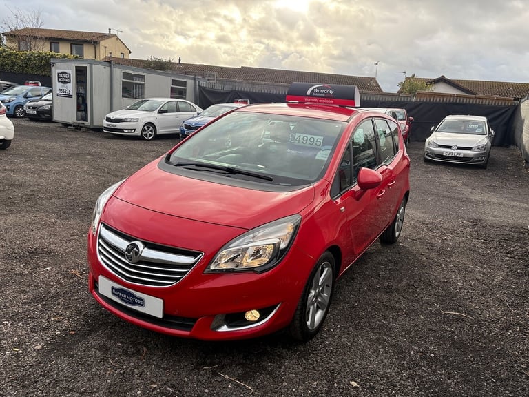 2015 Vauxhall Meriva Tech Line 1.4i 100PS MPV Petrol Manual