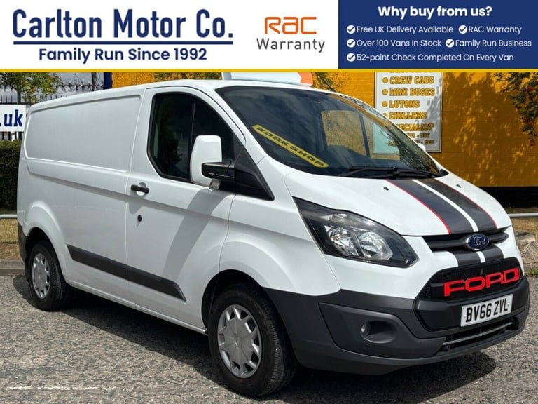 2016 Ford Transit Custom 2.0 290 L1 H1 [ MOBILE WORKSHOP ] 104 BHP PANEL VAN Diesel Manual
