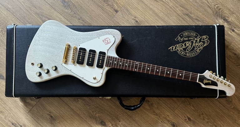 Gibson Custom Shop Firebird Non-Reversed P-90s TV White - Trades