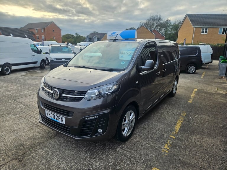 2020 Vauxhall Vivaro 2700 1.5d 100PS Sportive H1 Van PANEL VAN DIESEL Manual