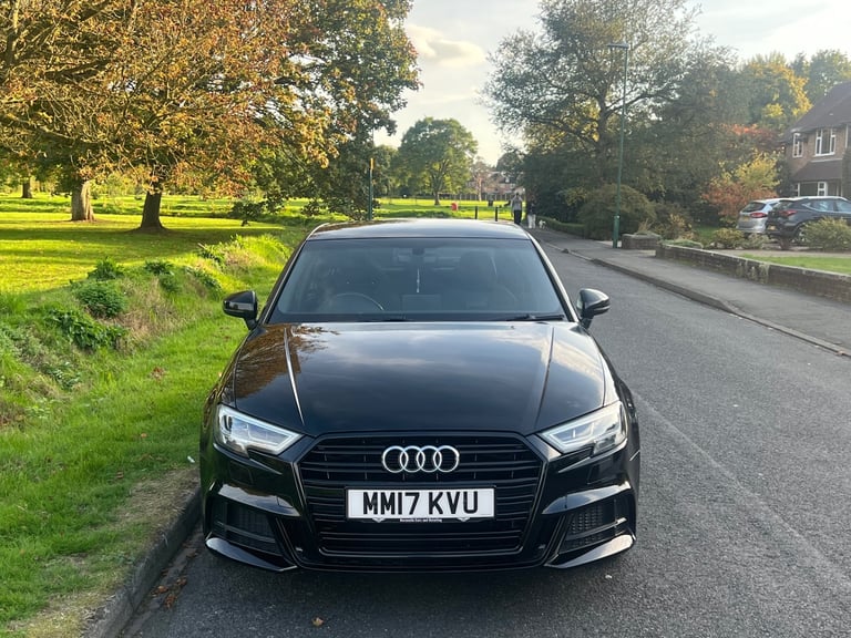 2017 Audi A3 1.4 TFSI Black Edition 4dr S Tronic SALOON Petrol Automatic