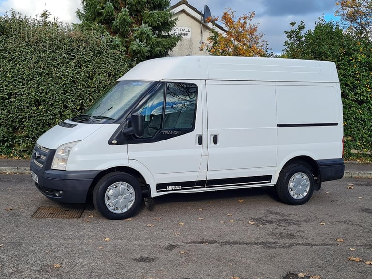 Truly Outstanding 2013 Ford Transit Short Wheel Base Semi High Roof Side Loading Door