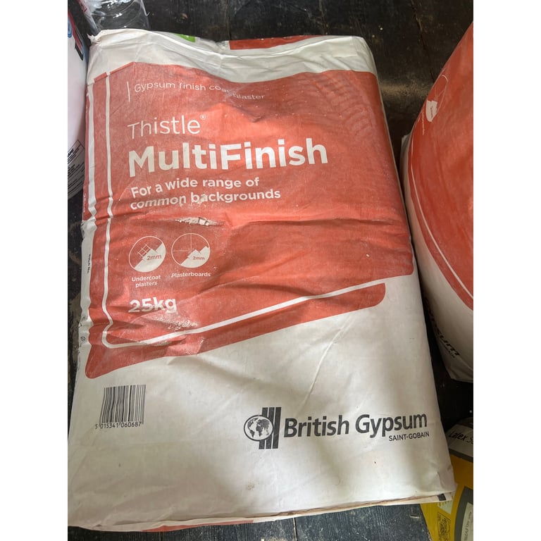 Multi finish plaster - free collection only 