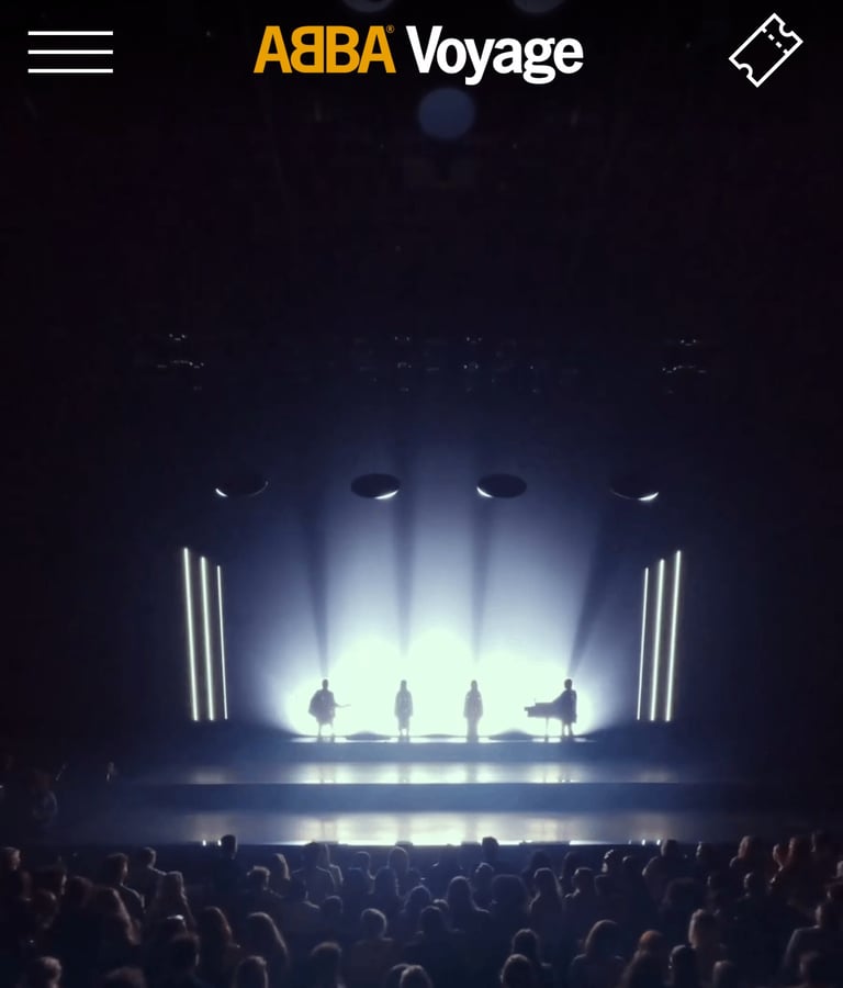 ABBA Voyage Friday 3rd October