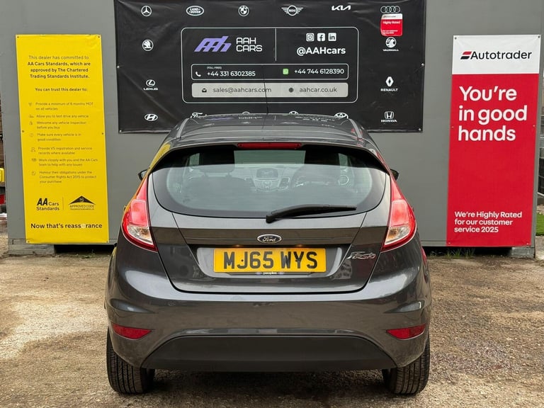 2015 Ford Fiesta 1.25 Zetec Euro 6 5dr HATCHBACK Petrol Manual