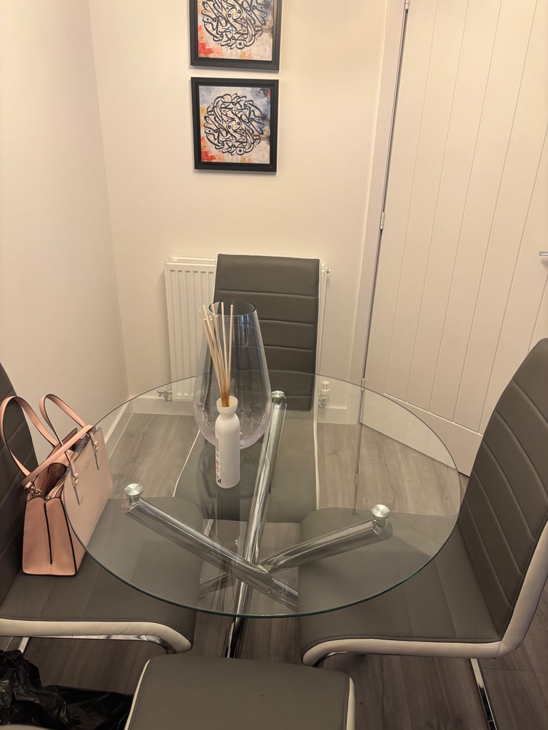 image for Dining table and 4 chairs