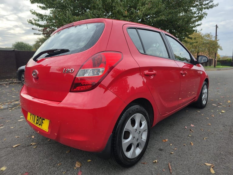 2011 Hyundai i20 1.2 Comfort 5dr HATCHBACK PETROL Manual