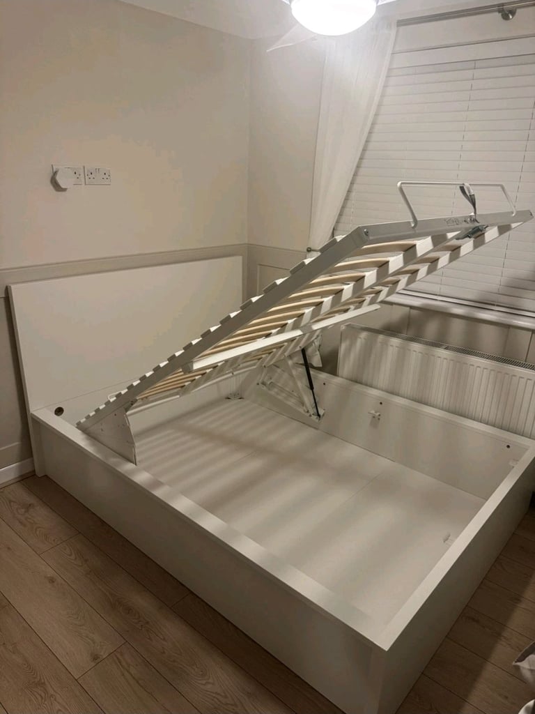 image for (can deliver) Ottoman King size bed frame 