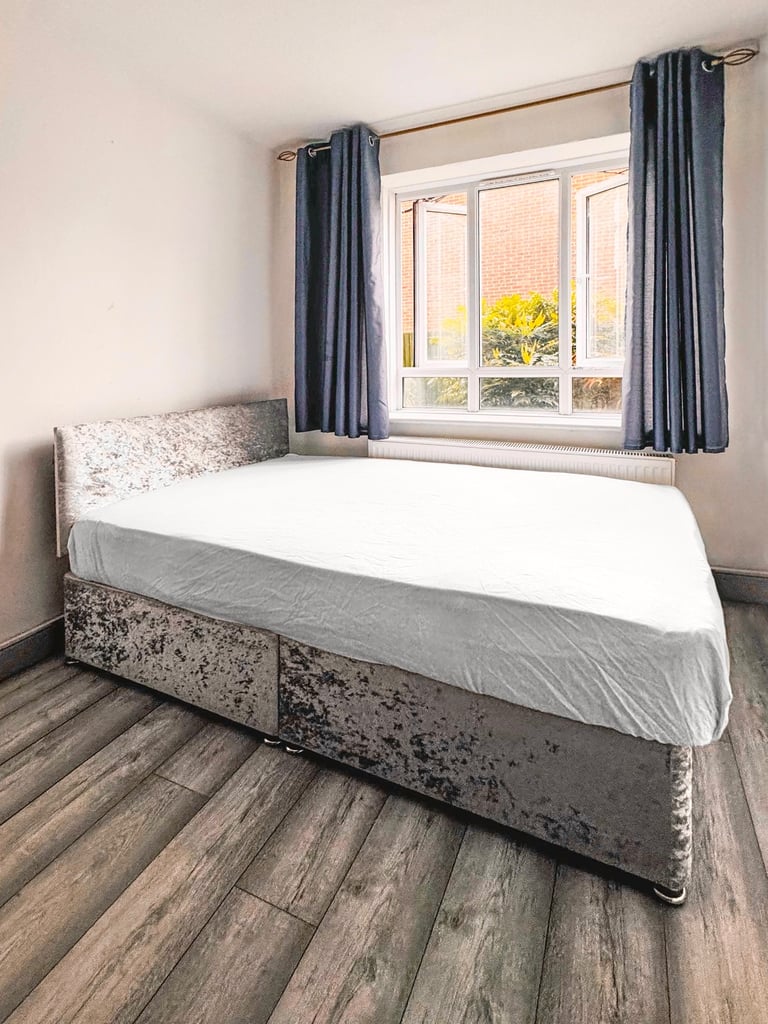 image for Double bed + mattress 120x190 NEW