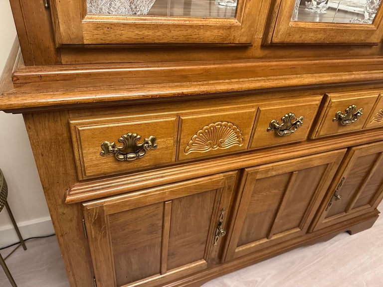Dinning table with display unit 
