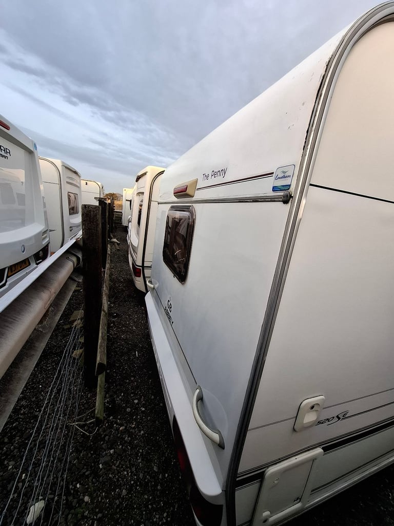 2003 Abbey Freestyle 520 SE 4 berth caravan with motor mover and solar panel