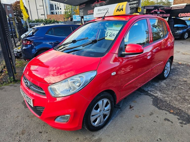2012 Hyundai i10 1.2 Active 5dr HATCHBACK PETROL Manual