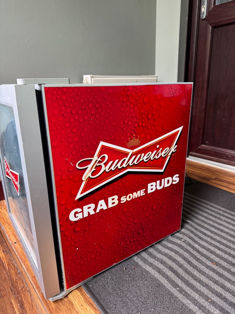 Budweiser mini-fridge 