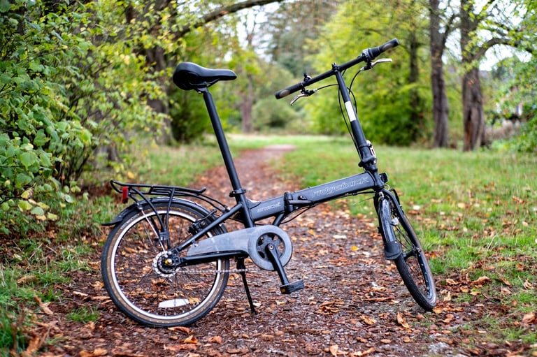 image for Ridgeback Fodling Bike Shimano Nexus 7 Speed Internal Hub Fold Up Bicycle Black