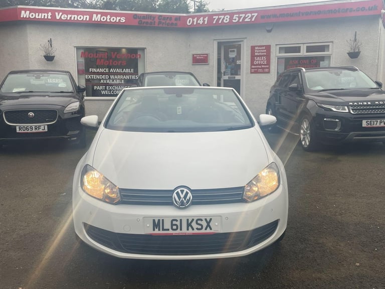 2011 Volkswagen Golf 1.6 TDI BlueMotion Tech SE Cabriolet Euro 5 (s/s) 2dr CONVERTIBLE Diesel Manual
