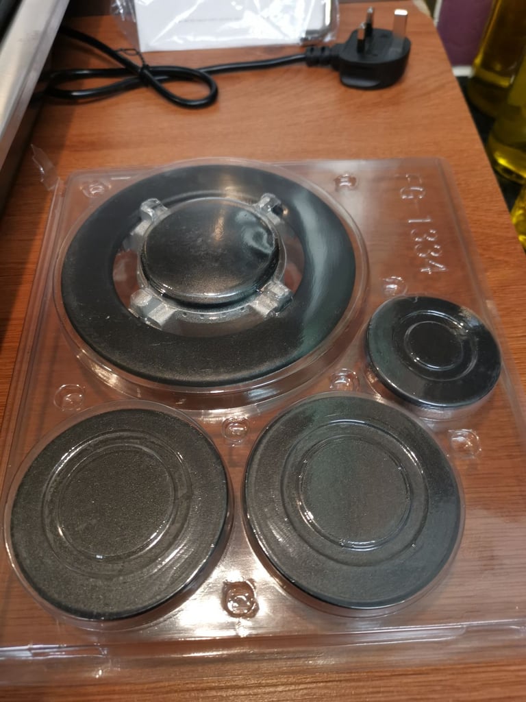 Brand New Stainless Steel Gas Hob 4 burners with Flame Failure Protection