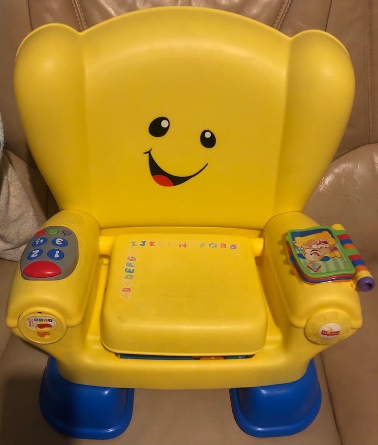 Fisher price- musical talking chair 