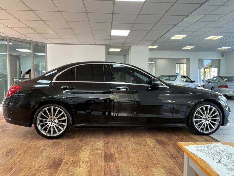 2018 Mercedes-Benz C Class 2.1 C220d AMG Line (Premium) Saloon 4dr Diesel G-Tronic+ Euro 6 (s/s) ...
