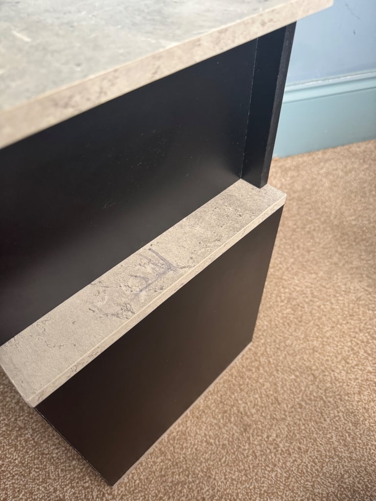 ONE bedside table 
