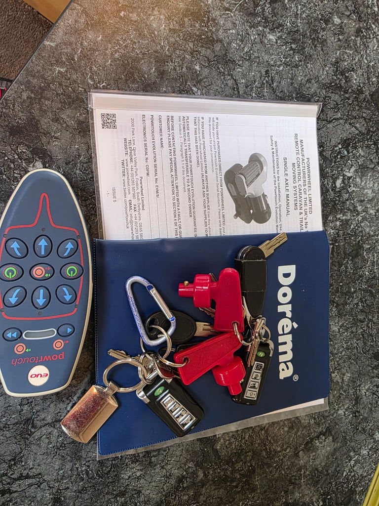 Sterling  cruach mhairi motor mover solar panel dorema awning full package 