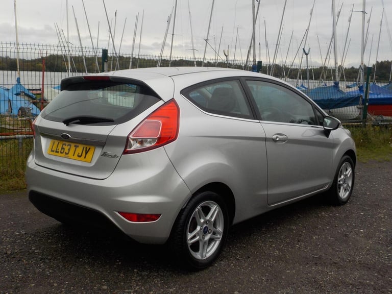2013 Ford Fiesta 1.25 82 Zetec 3dr HATCHBACK PETROL Manual