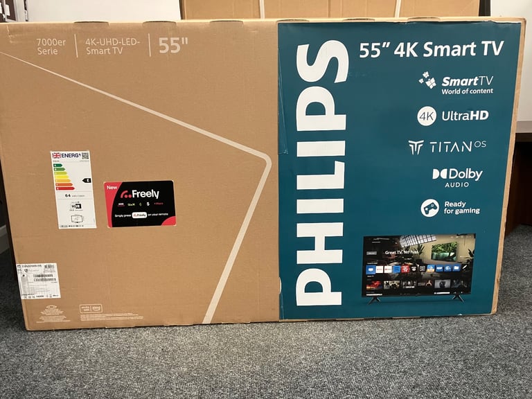 55 INCH PHILLIPS 4K HD TV