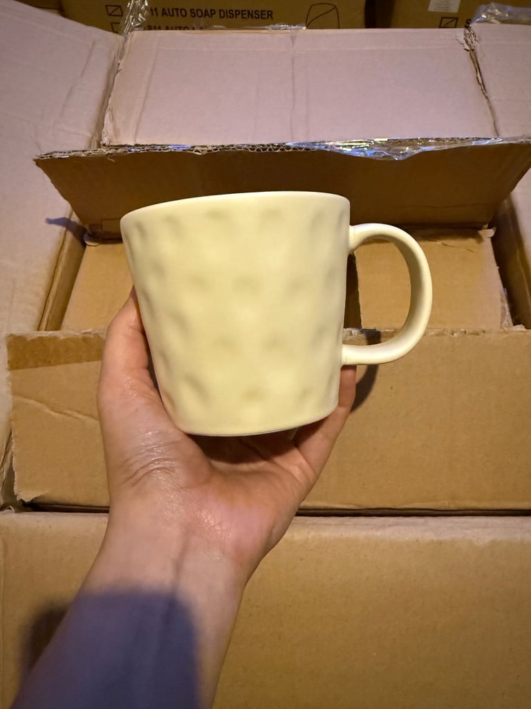 image for Fairmont & Main Cream Mugs (Set of 6)