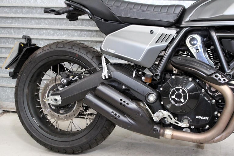 2022 22 DUCATI SCRAMBLER 800 NIGHT SHIFT ABS GREY ONLY 436 miles NEW MOT EURO 5
