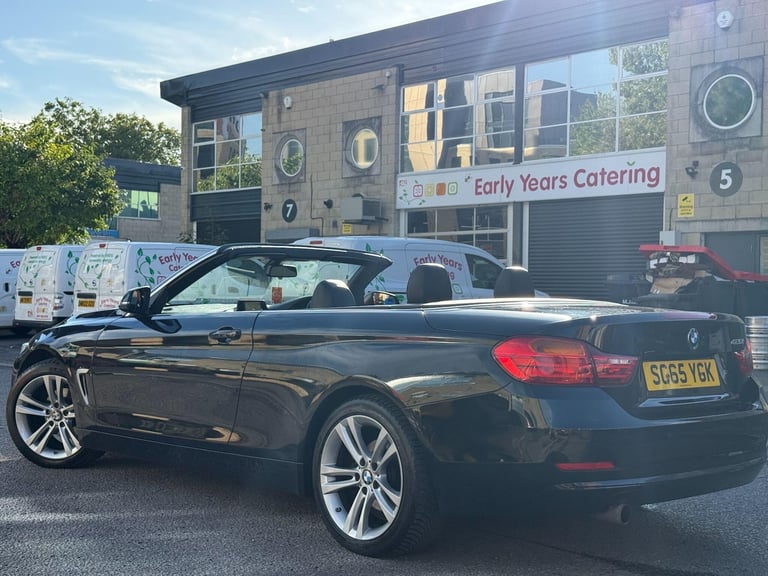2015 BMW 4 Series 2.0 420i Sport Euro 6 (s/s) 2dr CONVERTIBLE Petrol Manual