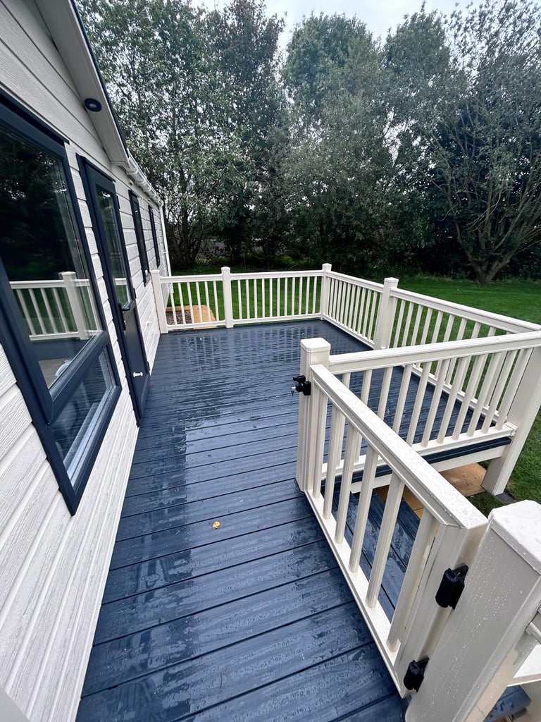 EUROPA SEQUOIA BRAND NEW 40X13FT SITED NEAR SCARBOROUGH ON NEW DEVELOPMENT