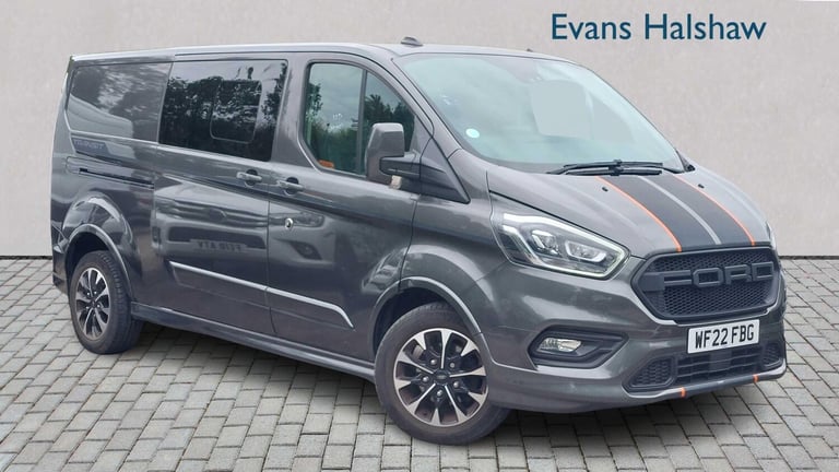 2022 Ford Transit Custom 2.0 EcoBlue 185ps Low Roof D/Cab Sport Van Other Diesel Manual