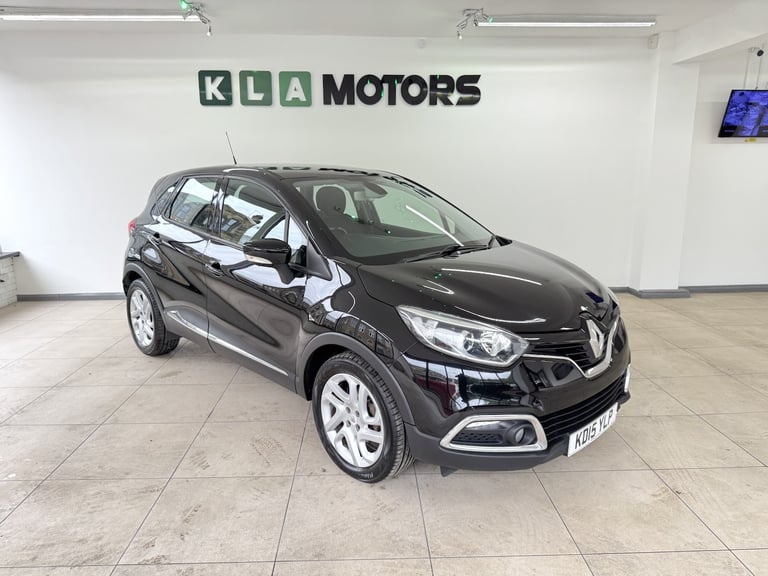 RENAULT CAPTUR 1.5 Dynamique Nav dCi 90 Black Manual Diesel 2015