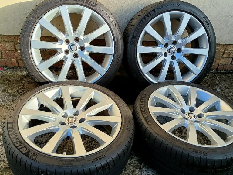 19" FORD ALLOYS 5x108 WHEELS TYRES