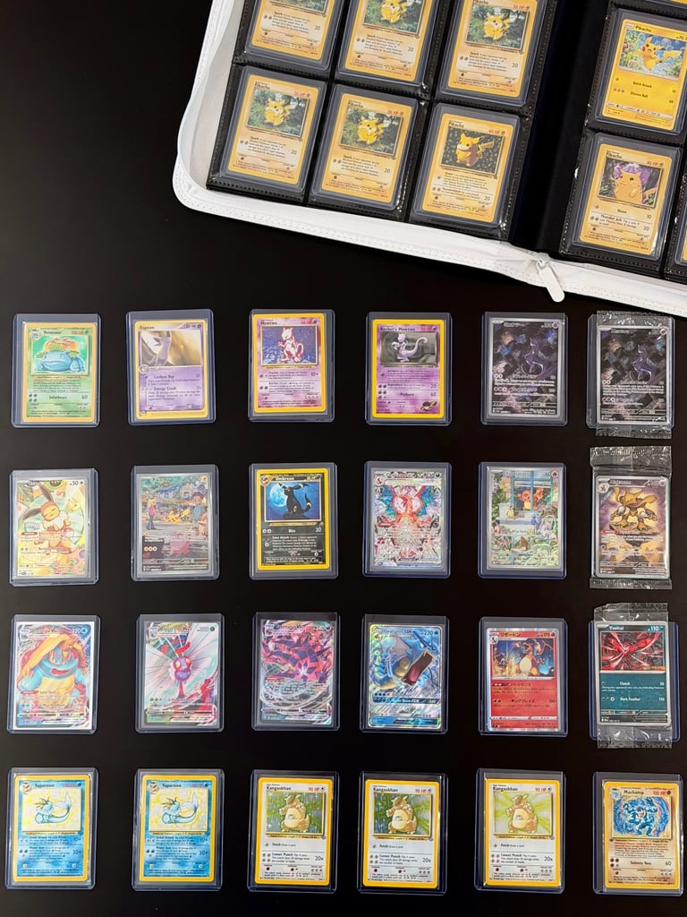 252 Pokémon Cards Binder NM – WOTC to Modern, Sealed, Promo EX/SIR Collection - EBAY LISTING