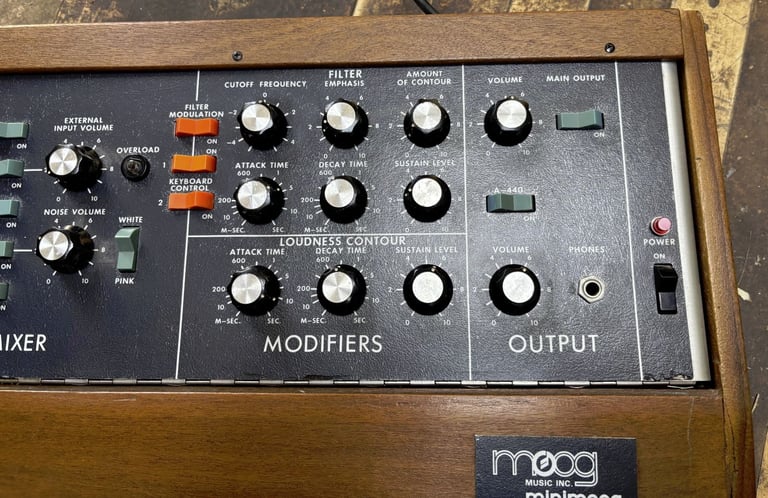 1973 moog model d minimoog S/No 3230
