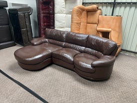 DFS leather corner sofa Delivery available