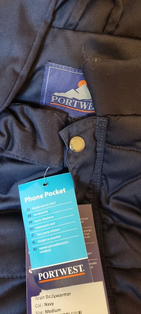 Mens Portwest Gilets
