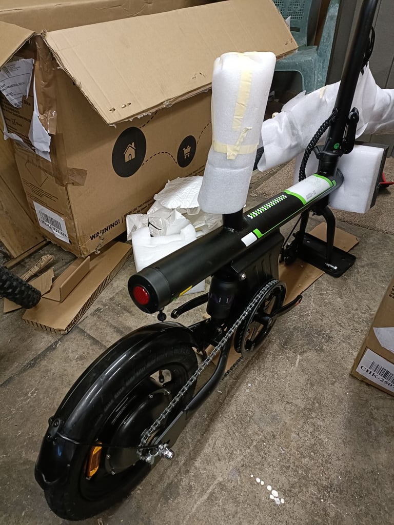image for U1 Foldable Electric E-Bike Bicycle Pedal Assist Ideal for teens and camp