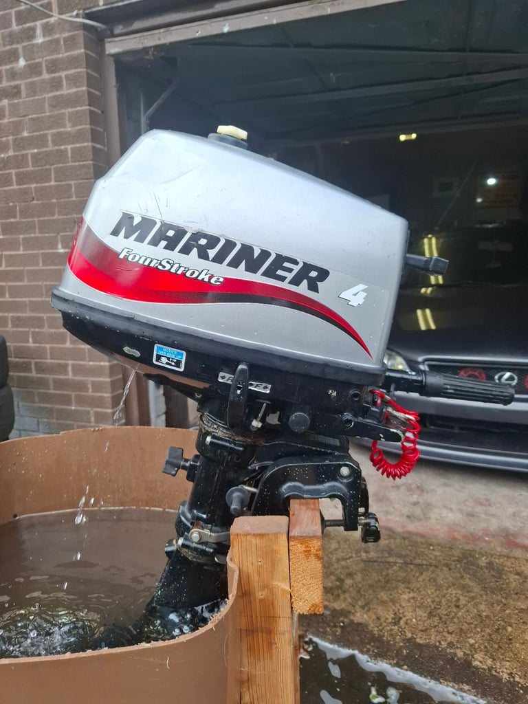 Waveline sib boat with mariner 4hp outboard