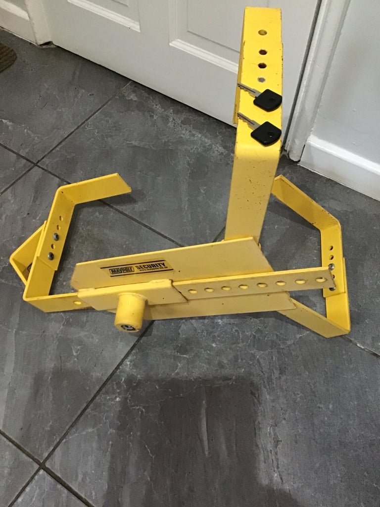 Car/Caravan Security Wheel Lock 10-16 inch wheels