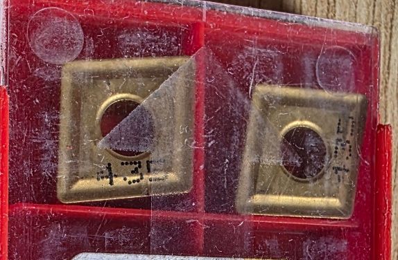 For sale is pack of Sandvik Coromant Metal Inserts 435.