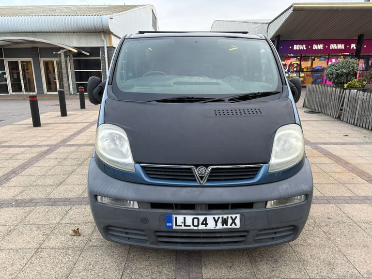 image for 2004 Vauxhall Vivaro 2700 SWB - New Years MOT - NO VAT - 6 Seater Crewcab